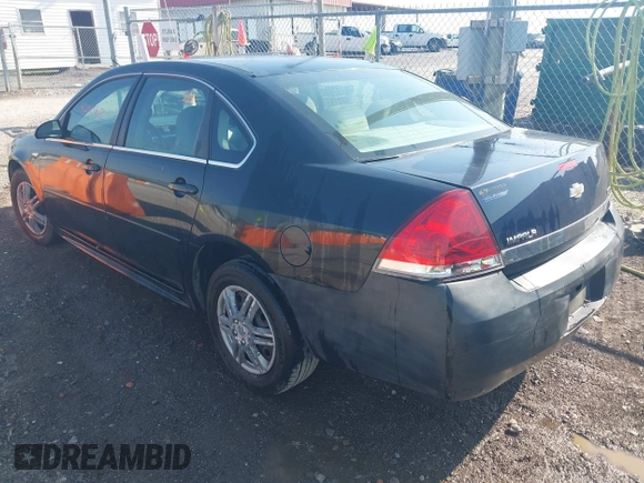 2011 Chevrolet Impala LT Fleet with VIN 2G1WG5EK5B1143507, listed as a IAAI auction lot 42015603 with 314,420 mi miles and . Bid and sale history available at DreamBid. Image 3.