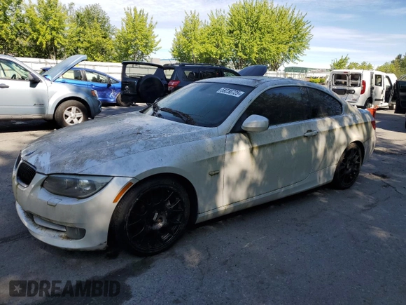 2011 BMW 3 Series 328i with VIN WBAKE5C52BE755457, listed as a Copart auction lot 59230725 with Not provided miles and Clean title. Bid and sale history available at DreamBid. Image 1.