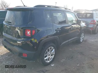 2016 Jeep Renegade Latitude with VIN ZACCJBBT0GPD97632, listed as a IAAI auction lot 38850330 with 28,518 mi miles and . Bid and sale history available at DreamBid. Image 4.