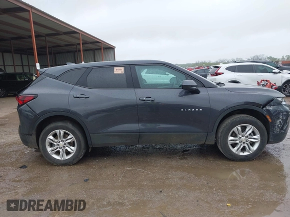 2021 Chevrolet Blazer LT with VIN 3GNKBBRA0MS576302, listed as a IAAI auction lot 41916335 with 98,472 mi miles and . Bid and sale history available at DreamBid. Image 13.