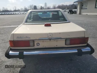 1987 Mercedes-Benz 560 Series 560SL with VIN WDBBA48D9HA067298, listed as a Copart auction lot 50447515 with 113,191 mi miles and Clean Title. Bid and sale history available at carsss.com. Image 6.