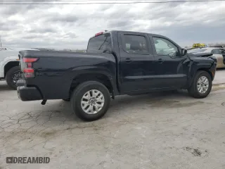 2023 Nissan Frontier SV with VIN 1N6ED1EJ9PN650022, listed as a Copart auction lot 49843795 with 37,857 mi miles and Salvage Title. Bid and sale history available at carsss.com. Image 3.