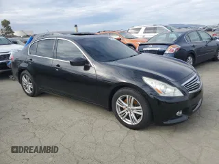 2011 Infiniti G37 Sedan Journey with VIN JN1CV6AP7BM300520, listed as a Copart auction lot 45346425 with 151,140 mi miles and Salvage Title. Bid and sale history available at carsss.com. Image 4.