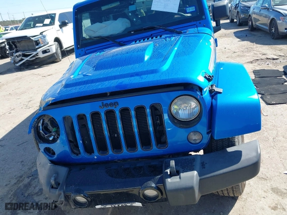 2014 Jeep Wrangler Unlimited Sahara with VIN 1C4HJWEG1EL188445, listed as a IAAI auction lot 41654579 with 79,948 mi miles. Bid and sale history available at carsss.com. Image 12.
