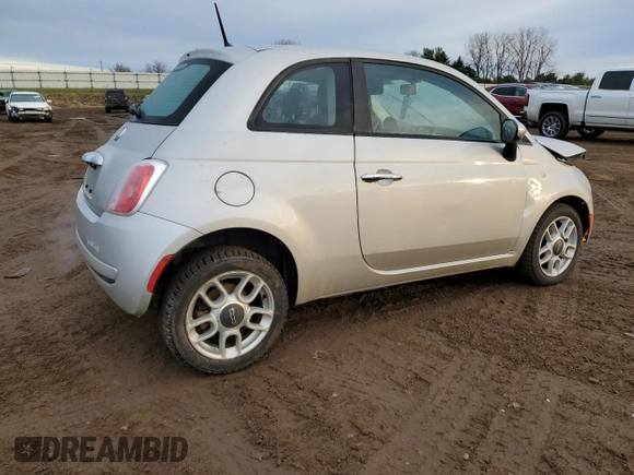 2013 FIAT 500 Pop with VIN 3C3CFFAR7DT548618, listed as a Copart auction lot 84026454 with 191,029 mi miles and Clean title. Bid and sale history available at DreamBid. Image 3.