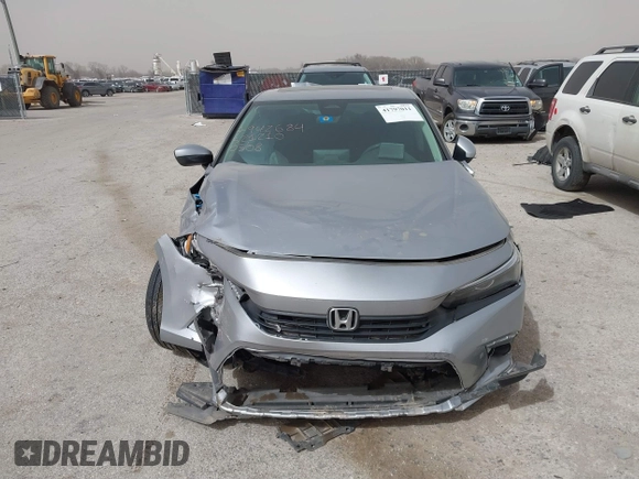 2023 Honda Civic EX with VIN 2HGFE1F77PH321210, listed as a IAAI auction lot 41797011 with 8,748 mi miles and . Bid and sale history available at DreamBid. Image 12.