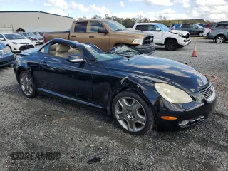 2007 Lexus SC 430 with VIN JTHFN45Y279015959, listed as a Copart auction lot 76269074 with 77,001 mi miles and Non Repairable. Bid and sale history available at DreamBid. Image 4.