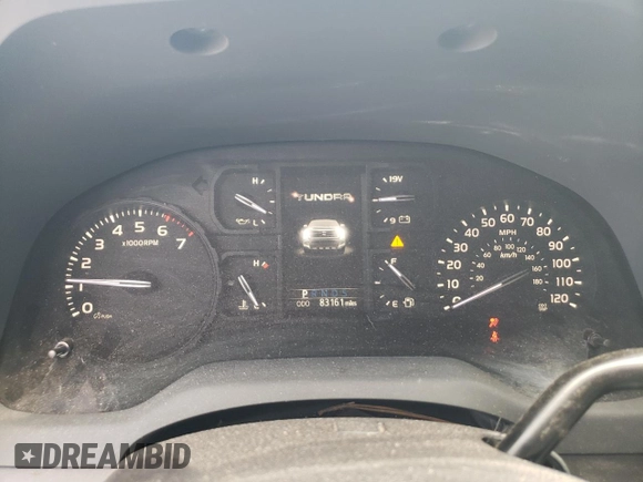 2021 Toyota Tundra SR z VIN 5TFRY5F17MX286018, wystawiony jako Copart lot #61780125 z przebiegiem 83 161 mil mil oraz Szkoda całkowita • Salvage title. Historia ofert i sprzedaży dostępna na DreamBid. Obrazek 9.