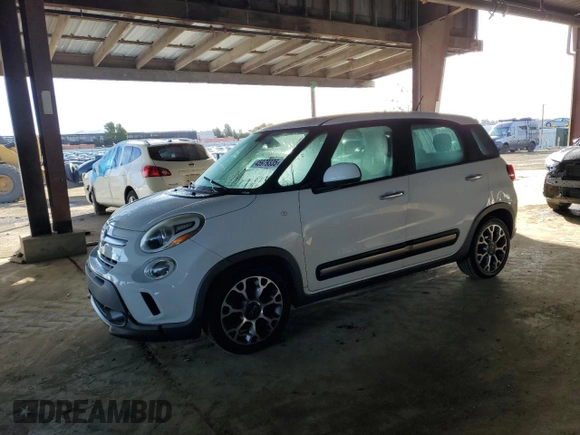 2014 FIAT 500L Trekking with VIN ZFBCFADHXEZ019632, listed as a Copart auction lot 45979335 with 146,495 mi miles and Clean Title. Bid and sale history available at DreamBid. Image 1.