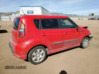 2011 Kia Soul + with VIN KNDJT2A28B7201453, listed as a Copart auction lot 48331835 with 0 mi miles and Salvage Title. Bid and sale history available at carsss.com. Image 3.