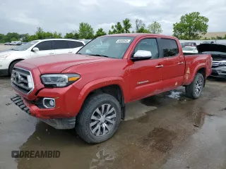 2021 Toyota Tacoma Limited with VIN 3TMHZ5BN1MM112548, listed as a Copart auction lot 56565545 with 51,181 mi miles and Salvage title. Bid and sale history available at DreamBid. Image 1.