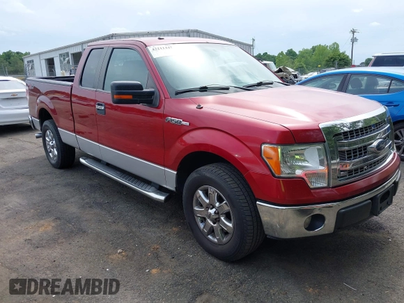 2014 Ford F-150 XL with VIN 1FTFX1CF5EFA24861, listed as a IAAI auction lot 42211447 with 129,867 mi miles and . Bid and sale history available at DreamBid. Image 1.