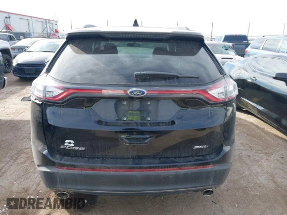 2018 Ford Edge SEL with VIN 2FMPK3J83JBC51377, listed as a IAAI auction lot 41582589 with 41,583 mi miles. Bid and sale history available at carsss.com. Image 16.