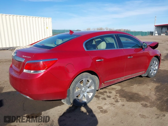 2012 Buick LaCrosse Leather with VIN 1G4GC5E34CF278709, listed as a IAAI auction lot 41755461 with 101,486 mi miles and . Bid and sale history available at DreamBid. Image 4.