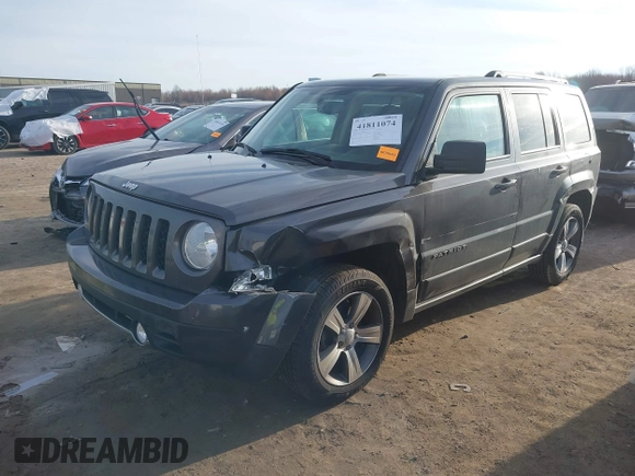 2017 Jeep Patriot High Altitude with VIN 1C4NJPFA5HD131909, listed as a IAAI auction lot 41811074 with 182,288 mi miles and . Bid and sale history available at carsss.com. Image 17.