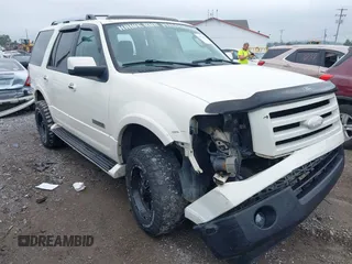 2007 Ford Expedition Limited with VIN 1FMFU20547LA46487, listed as a IAAI auction lot 42720866 with 263,264 mi miles and . Bid and sale history available at DreamBid. Image 1.