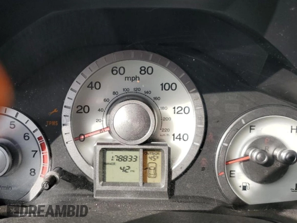 2009 Honda Pilot EX with VIN 5FNYF48489B043483, listed as a Copart auction lot 46344755 with 178,833 mi miles and Salvage Title. Bid and sale history available at DreamBid. Image 9.