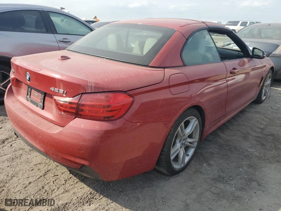 2016 BMW 4 Series 428i xDrive with VIN WBA3T1C50GP821700, listed as a Copart auction lot 74398034 with 0 mi miles and Salvage Title. Bid and sale history available at carsss.com. Image 3.