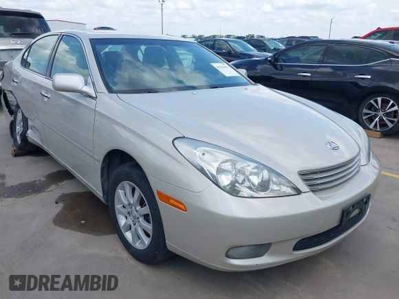2004 Lexus ES 350 with VIN JTHBA30G240018556, listed as a IAAI auction lot 42131021 with 161,612 mi miles and . Bid and sale history available at DreamBid. Image 1.