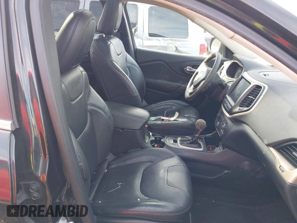 2016 Jeep Cherokee Limited with VIN 1C4PJLDS3GW374084, listed as a IAAI auction lot 41646098 with 112,510 mi miles. Bid and sale history available at carsss.com. Image 5.