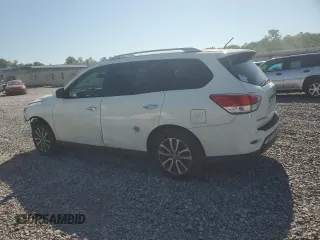 2015 Nissan Pathfinder S с VIN 5N1AR2MNXFC646919, выставлен на аукционе Copart как лот 54557855 с пробегом 268 032 миль миль и Списание • Salvage title. История ставок и продаж доступна на DreamBid. Изображение 2.