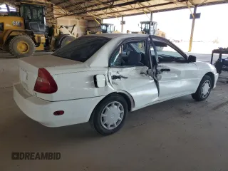 2001 Mitsubishi Mirage ES z VIN JA3AY26CX1U013535, wystawiony jako Copart lot #57664885 z przebiegiem 159 095 mil mil oraz Szkoda całkowita • Salvage title. Historia ofert i sprzedaży dostępna na DreamBid. Obrazek 3.