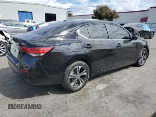 2023 Nissan Sentra SV with VIN 3N1AB8CVXPY315671, listed as a Copart auction lot 71850064 with 24,534 mi miles and Salvage Title. Bid and sale history available at carsss.com. Image 3.