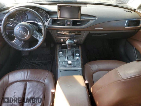 2012 Audi A7 Prestige с VIN WAUSGAFC1CN001979, выставлен на аукционе Copart как лот 41823795 с пробегом Не указан миль и Списание • Salvage title. История ставок и продаж доступна на DreamBid. Изображение 8.