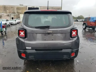 2017 Jeep Renegade Sport with VIN ZACCJAAH9HPE98533, listed as a Copart auction lot 72002474 with 109,066 mi miles and Salvage Title. Bid and sale history available at carsss.com. Image 6.
