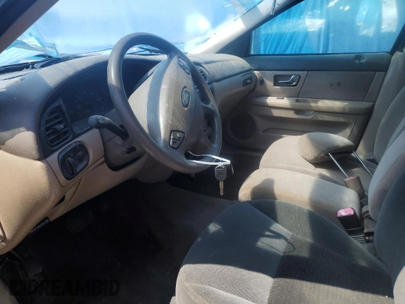 2002 Ford Taurus SES Standard with VIN 1FAFP55UX2A202460, listed as a Copart auction lot 50206465 with 267,625 mi miles and Non Repairable. Bid and sale history available at carsss.com. Image 7.