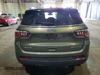 2018 Jeep Compass Limited with VIN 3C4NJDCB8JT418740, listed as a Copart auction lot 52422155 with 184,940 mi miles and Clean Title. Bid and sale history available at DreamBid. Image 6.