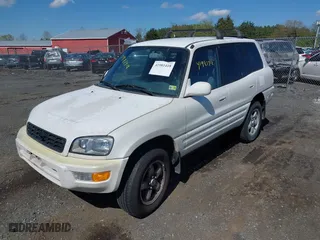 1999 Toyota RAV4 with VIN JT3HP10V2X7144607, listed as a IAAI auction lot 41981418 with 262,631 mi miles. Bid and sale history available at carsss.com. Image 2.