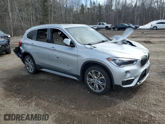 2016 BMW X1 xDrive28i with VIN WBXHT3C3XG5E49609, listed as a Copart auction lot 50213825 with Not Provided miles and Salvage Title. Bid and sale history available at carsss.com. Image 4.