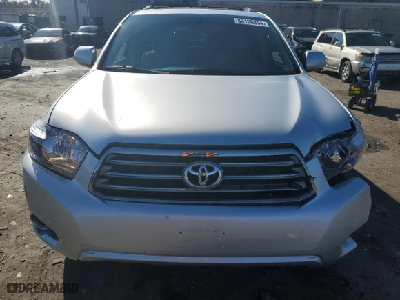 2010 Toyota Highlander Sport with VIN JTEEK3EH1A2153438, listed as a Copart auction lot 80100354 with 138,052 mi miles and Salvage Title. Bid and sale history available at carsss.com. Image 5.
