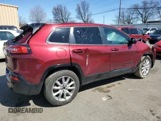 2018 Jeep Cherokee Latitude Tech Connect with VIN 1C4PJMCB4JD609019, listed as a Copart auction lot 49325535 with 87,270 mi miles and Salvage Title. Bid and sale history available at carsss.com. Image 3.