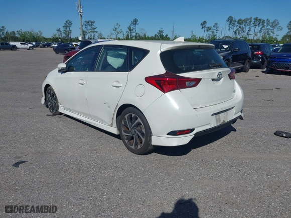 2017 Toyota Corolla iM with VIN JTNKARJE0HJ542401, listed as a IAAI auction lot 42025677 with 221,958 mi miles. Bid and sale history available at carsss.com. Image 3.