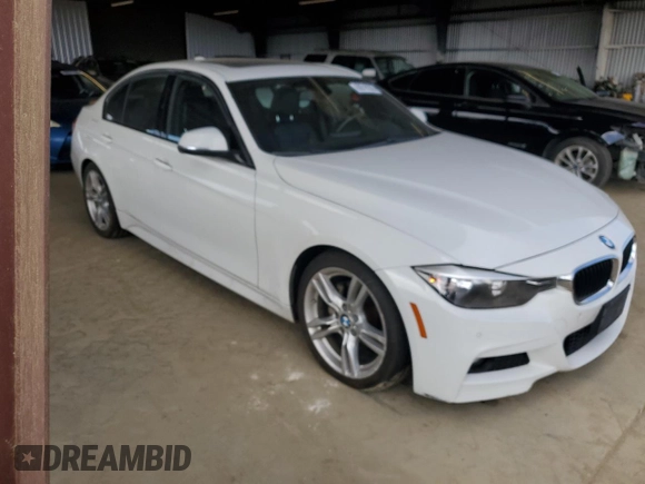 2014 BMW 3 Series 328d with VIN WBA3D3C58EK157360, listed as a Copart auction lot 60518335 with 181,162 mi miles and Salvage title. Bid and sale history available at DreamBid. Image 4.