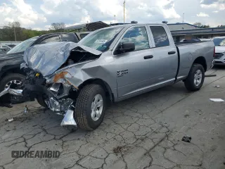 2024 Ram 1500 SLT z VIN 1C6RR6GG8RS142365, wystawiony jako Copart lot #52584485 z przebiegiem 4 299 mil mil oraz Nie do naprawy • Non repairable. Historia ofert i sprzedaży dostępna na DreamBid. Obrazek 1.