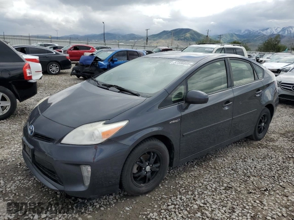2012 Toyota Prius One with VIN JTDKN3DU7C1599793, listed as a Copart auction lot 57338805 with Not Provided miles and Clean Title. Bid and sale history available at DreamBid. Image 1.
