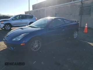 2003 Toyota Celica GT with VIN JTDDR32T530147760, listed as a Copart auction lot 86817994 with 105,282 mi miles and Salvage Title. Bid and sale history available at carsss.com. Image 1.