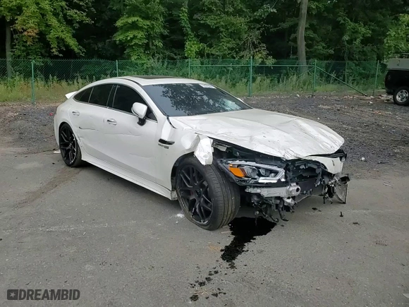 2019 Mercedes-Benz AMG GT with VIN WDD7X8JB8KA005166, listed as a Copart auction lot 69969304 with 0 mi miles and Salvage Title. Bid and sale history available at carsss.com. Image 11.