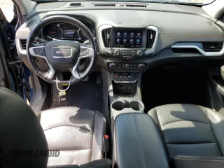 2020 GMC Terrain SLT with VIN 3GKALVEVXLL166504, listed as a Copart auction lot 52864615 with 63,738 mi miles and Salvage title. Bid and sale history available at DreamBid. Image 8.