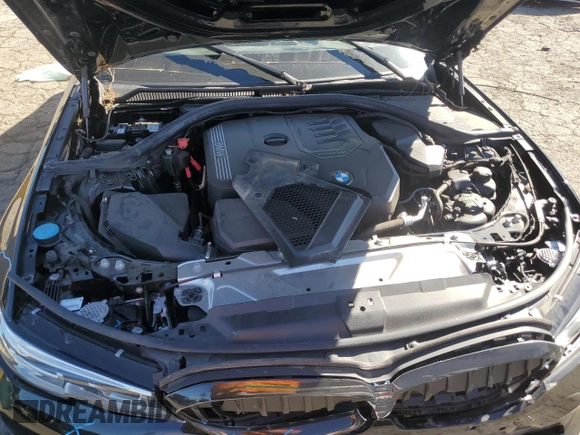 2021 BMW 3 Series 330i with VIN 3MW5R1J05M8B76650, listed as a Copart auction lot 46720195 with 41,414 mi miles and Salvage Title. Bid and sale history available at carsss.com. Image 11.