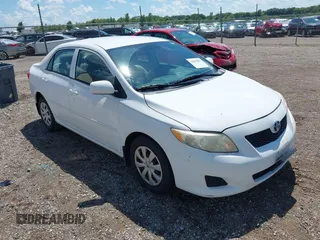 2009 Toyota Corolla with VIN 1NXBU40E19Z050990, listed as a IAAI auction lot 42659887 with 207,260 mi miles and . Bid and sale history available at DreamBid. Image 1.