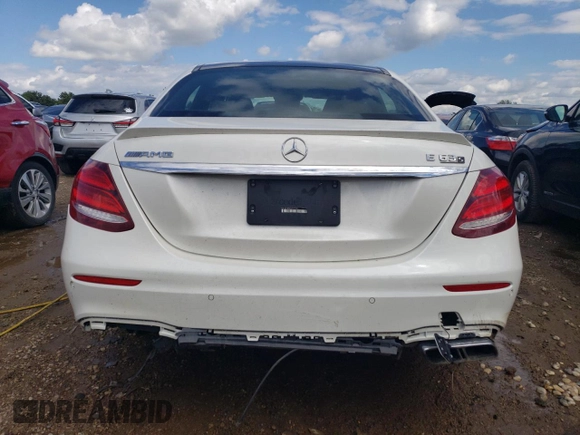 2019 Mercedes-Benz E 63 S AMG with VIN WDDZF8KB8KA517424, listed as a Copart auction lot 52583654 with 32,397 mi miles and . Bid and sale history available at DreamBid. Image 6.