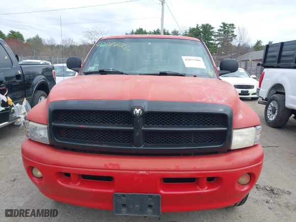2001 Dodge Ram 1500 with VIN 3B7HF13Z41G184843, listed as a IAAI auction lot 42077306 with 221,379 mi miles. Bid and sale history available at carsss.com. Image 6.
