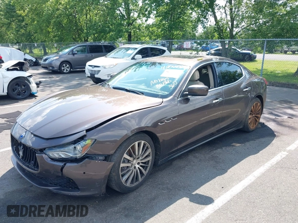 2015 Maserati Ghibli S Q4 with VIN ZAM57RTA7F1154097, listed as a IAAI auction lot 42568564 with 113,436 mi miles and . Bid and sale history available at DreamBid. Image 16.