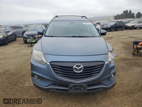 2015 Mazda CX-9 Grand Touring with VIN JM3TB2DV9F0466485, listed as a Copart auction lot 53745715 with 79,452 mi miles and Salvage title. Bid and sale history available at DreamBid. Image 5.