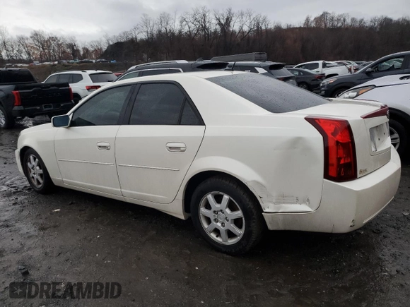 2006 Cadillac CTS with VIN 1G6DM57T860193075, listed as a Copart auction lot 84267294 with Not Provided miles and Salvage Title. Bid and sale history available at carsss.com. Image 2.
