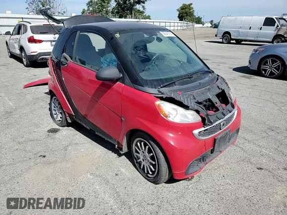 2014 Smart fortwo Pure z VIN WMEEJ3BA6EK745679, wystawiony jako Copart lot #56242784 z przebiegiem 86 991 mil mil oraz Szkoda całkowita • Salvage title. Historia ofert i sprzedaży dostępna na DreamBid. Obrazek 11.